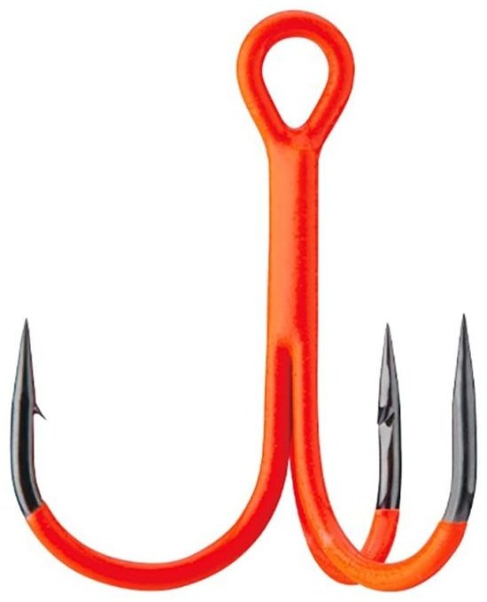 Крючок для рыбалки BKK Spear-21 UVO №1 тройной красный 5 шт купить,NaN