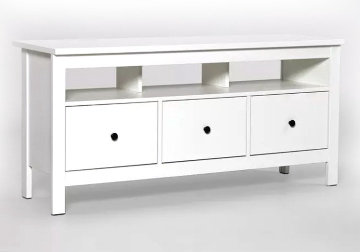 Тумба Mebels.kz Сага, 131.2x62.2x41.4 см, белый купить,NaN