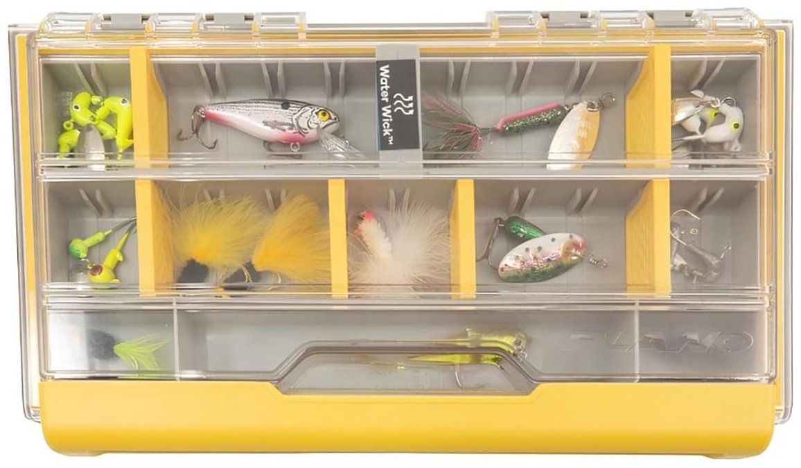 Коробка для приманок Plano Stowaway Box Plase350 желтый купить,NaN