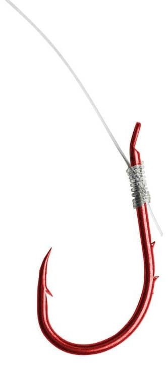 Крючок для рыбалки DAM SPEZI TROUT RED# №14 / 0.14MM / 1.5KG / 3LB / 70CM / 10 шт одинарный красный 10 шт купить,NaN