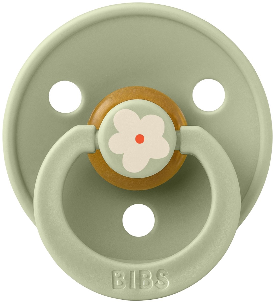 Пустышка BIBS Studio Colour Jasmine Sage 0&#43; , 1 шт, мультиколор