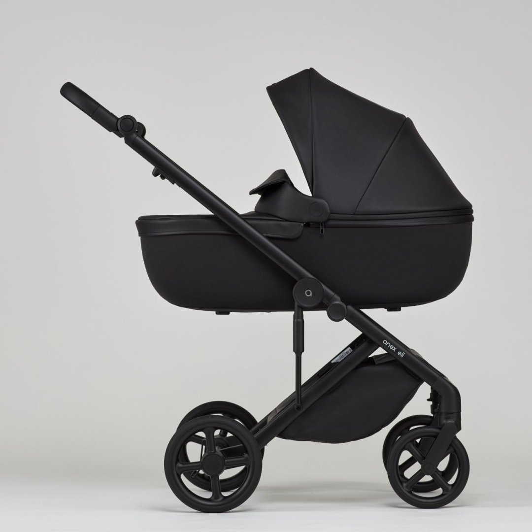 Коляска универсальная 2 в 1 Anex Eli midnight-el-05, черный - ForteMarket Коляска универсальная 2 в 1 Anex Eli midnight-el-05, черный купить,0