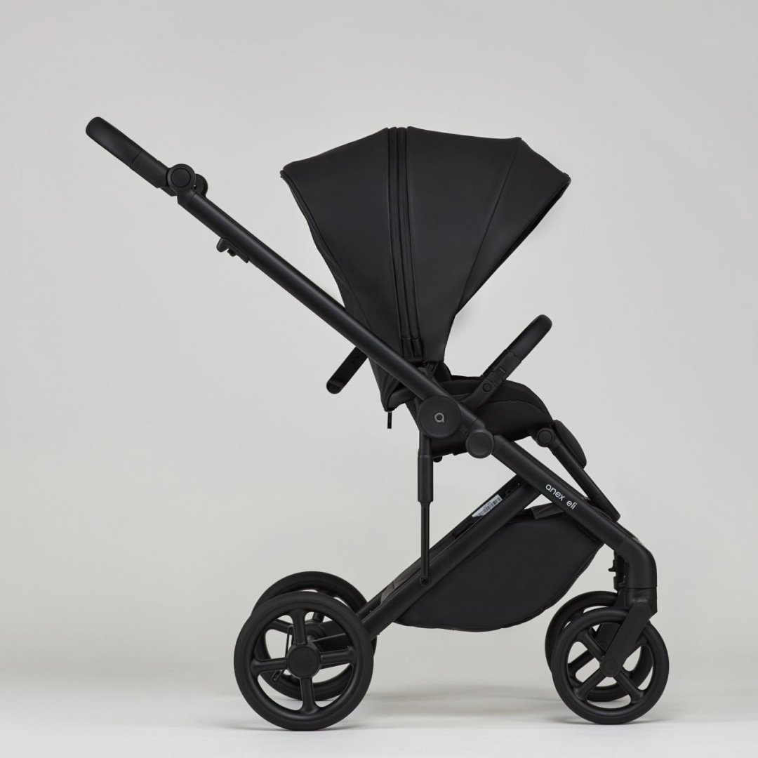Коляска универсальная 2 в 1 Anex Eli midnight-el-05, черный - ForteMarket Коляска универсальная 2 в 1 Anex Eli midnight-el-05, черный купить,0