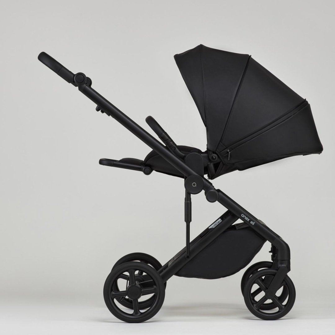 Коляска универсальная 2 в 1 Anex Eli midnight-el-05, черный - ForteMarket Коляска универсальная 2 в 1 Anex Eli midnight-el-05, черный купить,0