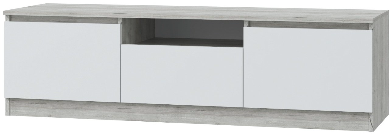 ТВ-тумба напольная АПОРТ Лори, 140x40x45 см, белый купить,NaN