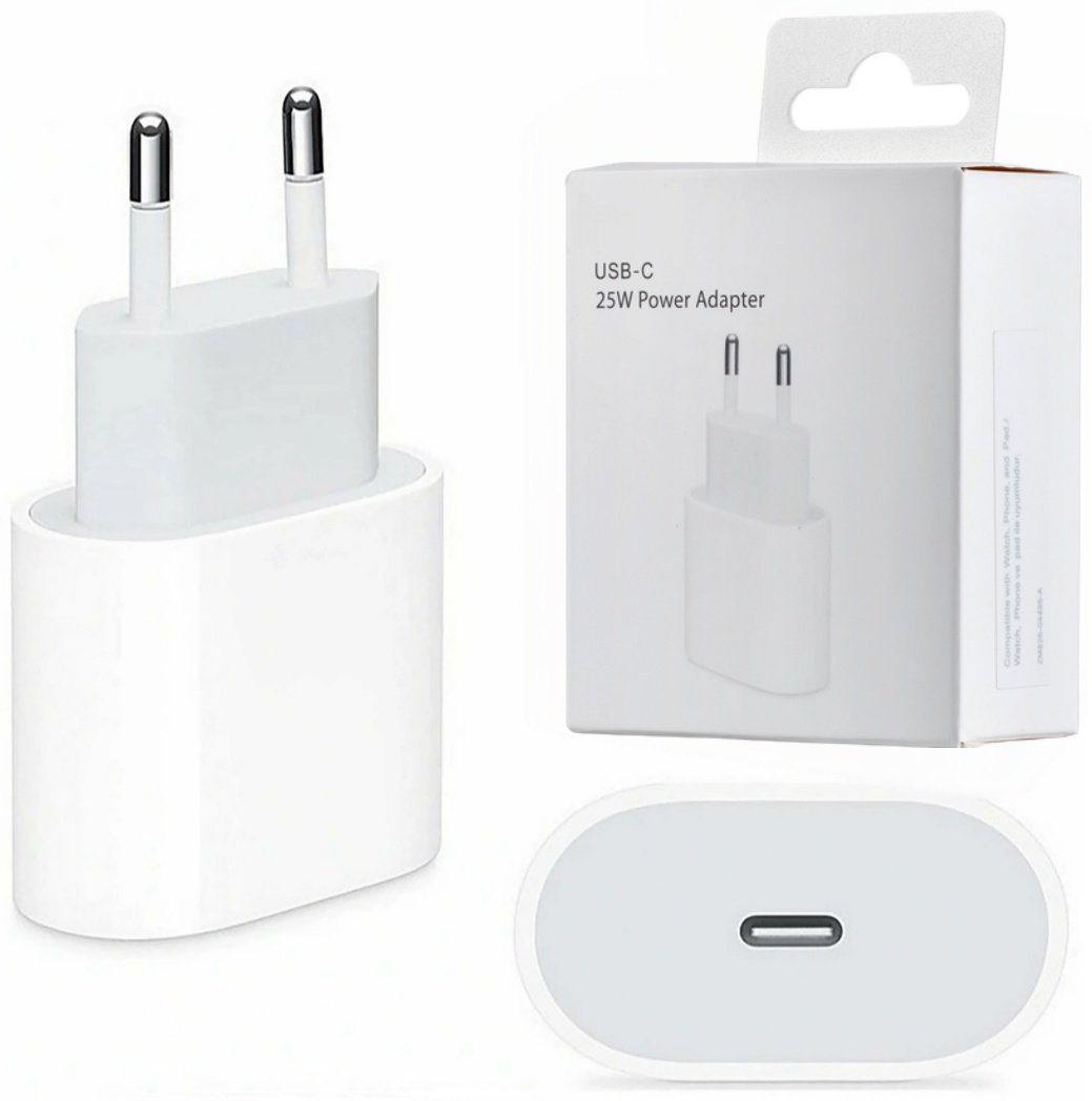 Зарядное устройство MHJE3ZMA/A USB Type-C белый