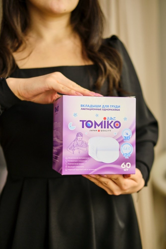 Tomiko Вкладыши для груди одноразовые 60 шт купить,2660