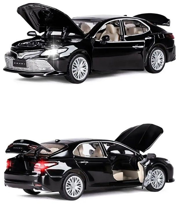 Автопанорама Toyota Camry 15310995, металл, черный купить,4990