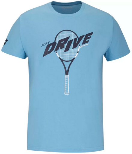 Футболка женская Babolat Drive Cotton Tee 4US25441X-4128 Drive Heritage Blue
