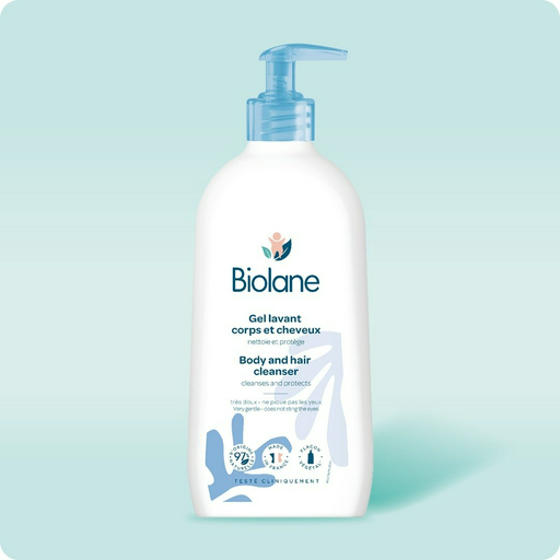 Biolane Гель для тела и волос 750 мл