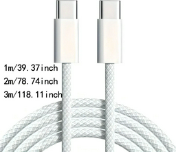 Кабель USB TypeC (M), 1 м, белый