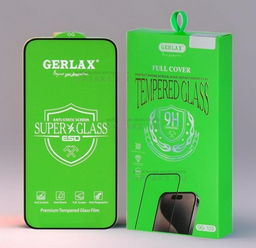 Стекло GERLAX для Apple Iphone 16 черный