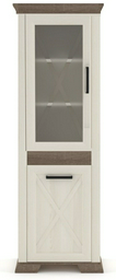 Шкаф Loftwood Марсель REG1D1W 68.8x45.3x205.5см ясень