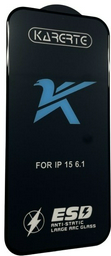 Стекло KARERTE для Apple iPhone 15 черный