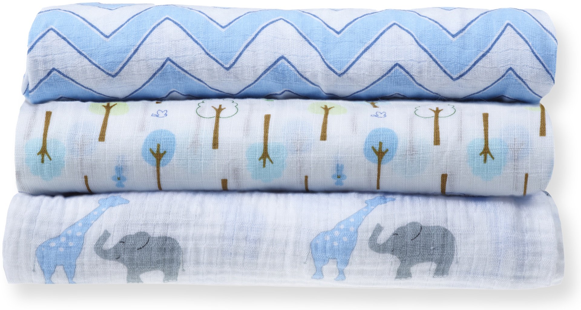 Пеленка текстильная Swaddle Designs SwaddleLite SDP-476BCC, 3 шт, 120x120 см купить,0