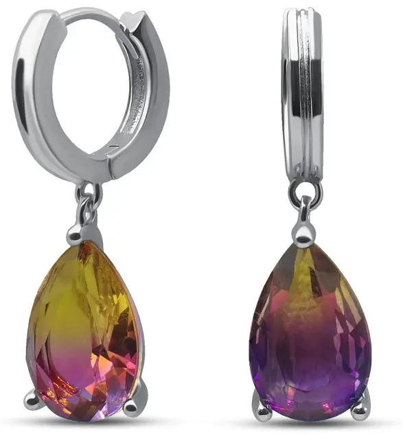 Серьги Silver WINGS 022235439myst вес 3.6 г серебро, цирконий купить,23520