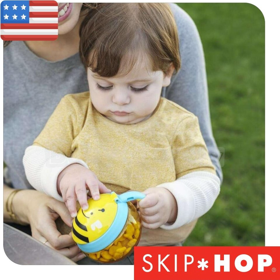 Контейнер SKIP HOP , пластик, желтый купить,NaN