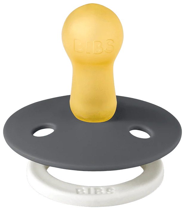 Пустышка BIBS Colour Glow - Iron, 1 шт, синий купить,0