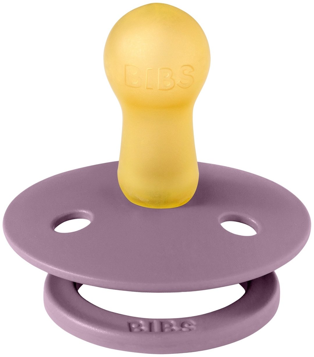Пустышка BIBS Colour - Mauve 6&#43; мес., 1 шт, фиолетовый купить,0