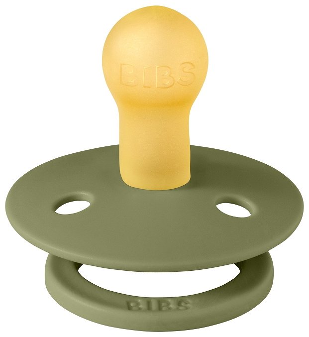 Пустышка BIBS Colour Latex Olive 0&#43; месяцев, 1 шт, зеленый купить,0