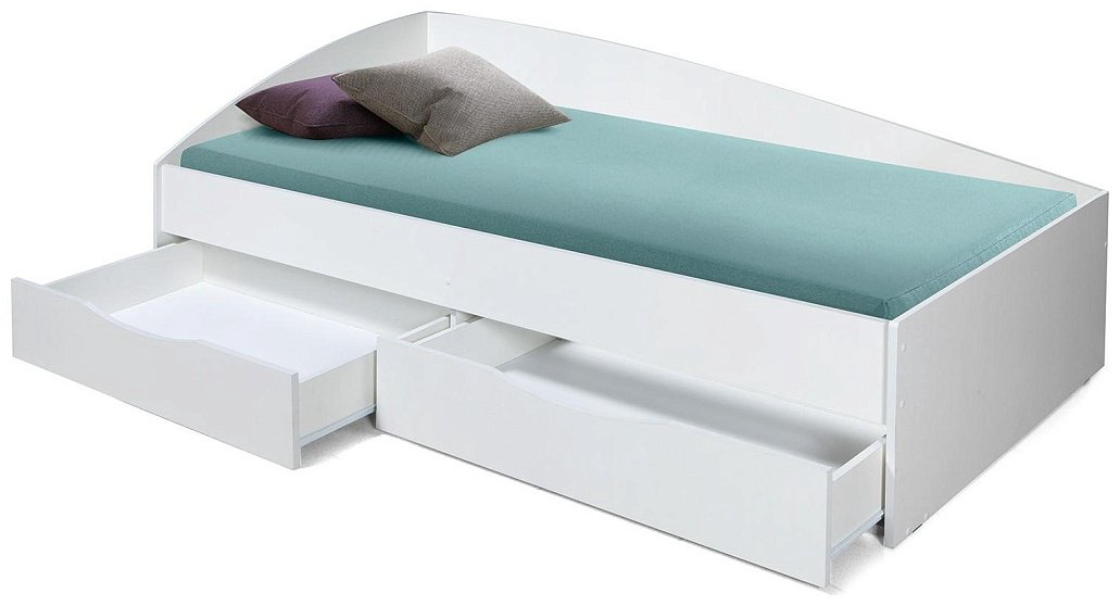 Кровать детская Олмеко Н00094626 Фея 90x200см белый купить,NaN