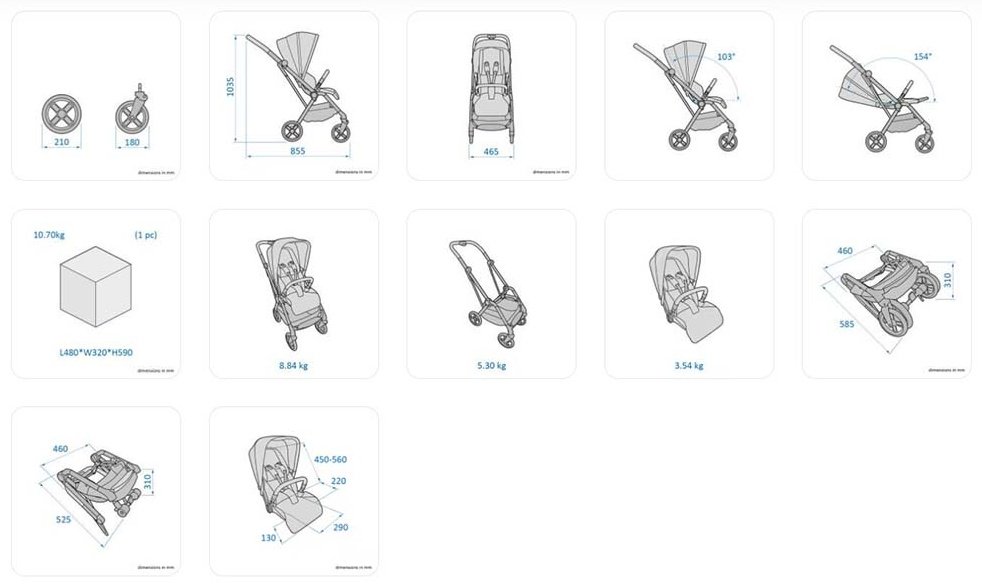Коляска прогулочная Maxi-Cosi Leona 2, бежевый - ForteMarket Коляска прогулочная Maxi-Cosi Leona 2, бежевый купить,0