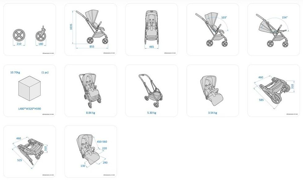 Коляска прогулочная Maxi-Cosi Leona 2, бежевый купить,232400