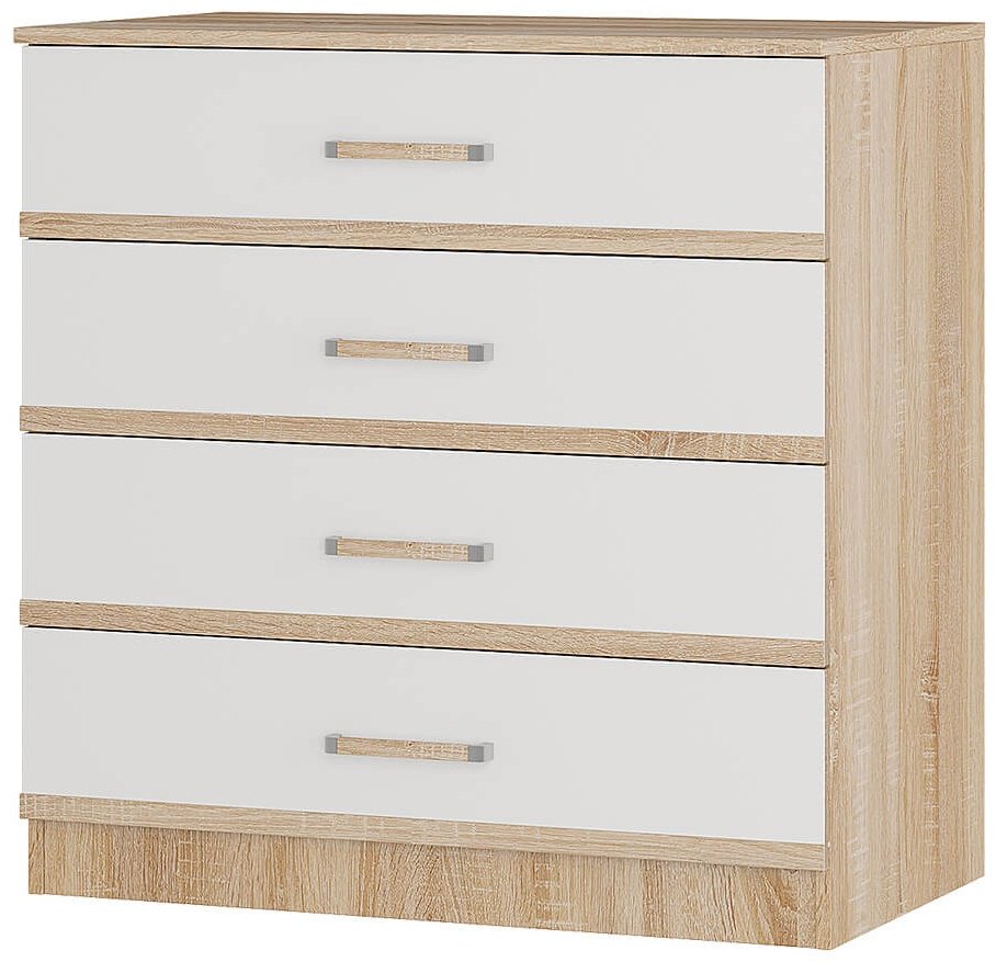 Комод BTS Сакура 85x50.40x86.6см белый купить,NaN