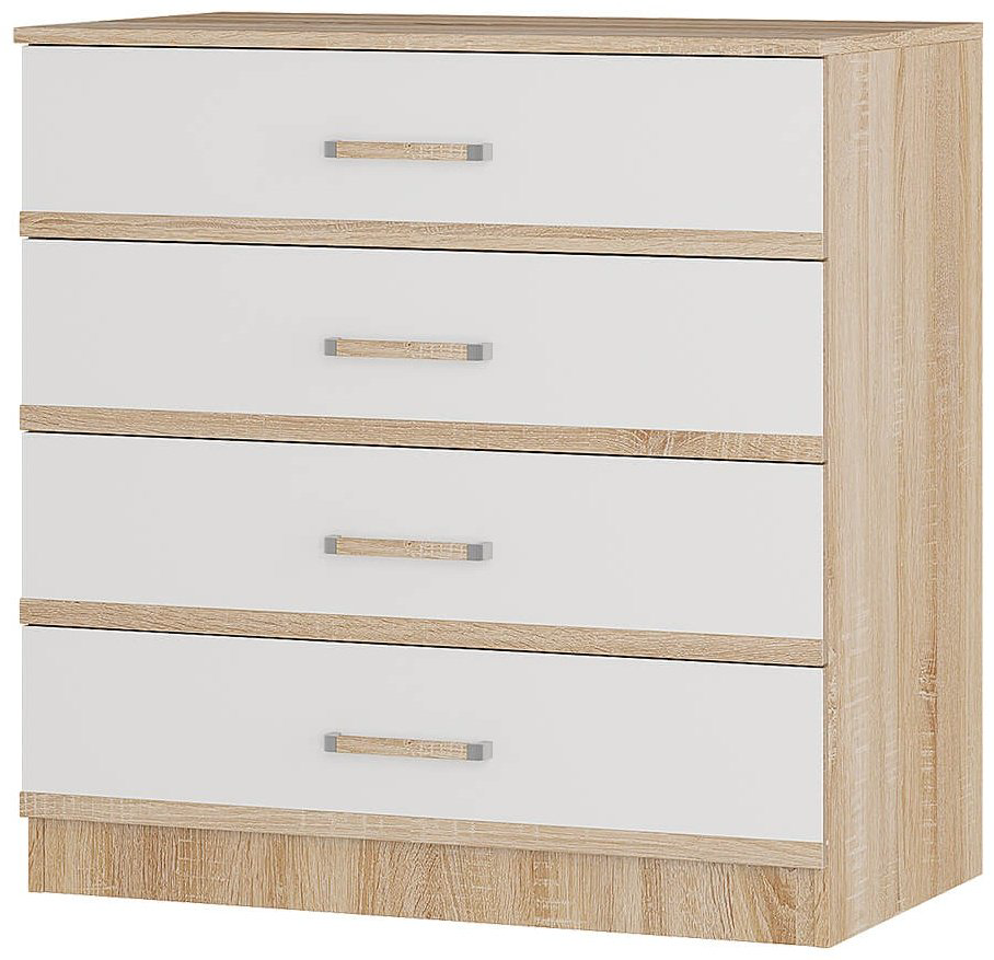 Комод BTS Сакура 85x50.40x86.6см белый купить,NaN