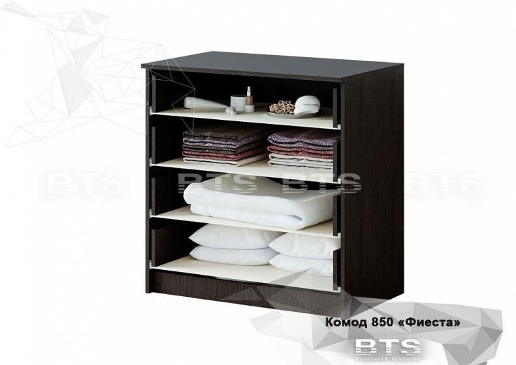 Комод BTS Фиеста, 85.20x50x86.6 см, бежевый, темно-коричневый - ForteMarket Комод BTS Фиеста, 85.20x50x86.6 см, бежевый, темно-коричневый купить,0