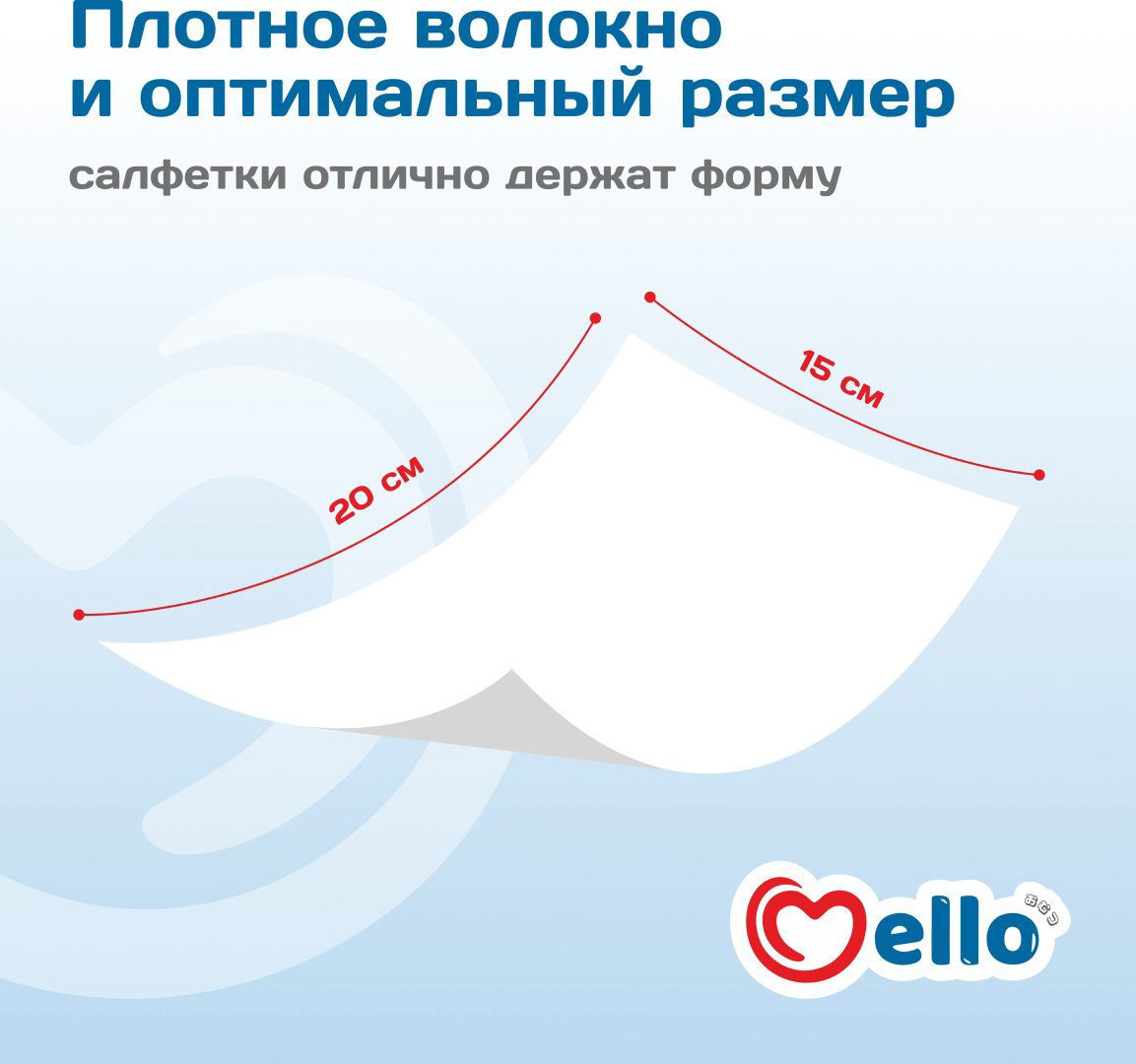Детские влажные салфетки Mello Mello 60 шт купить,NaN