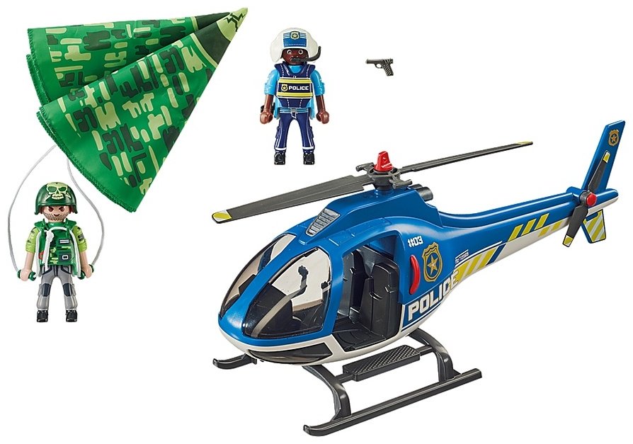 Набор Playmobil Полицейский парашютный поиск купить,0