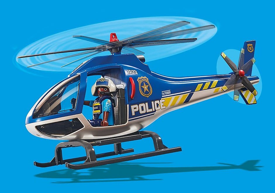 Набор Playmobil Полицейский парашютный поиск купить,0