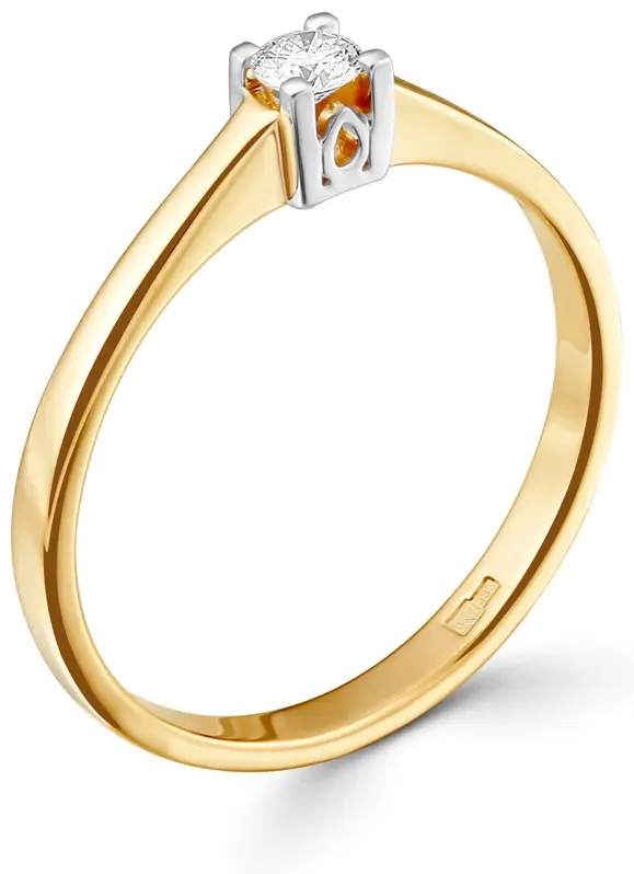 PRESTIGE JEWELRY К-130-01 размер 16 вес 1.6 г золото, бриллиант купить,NaN