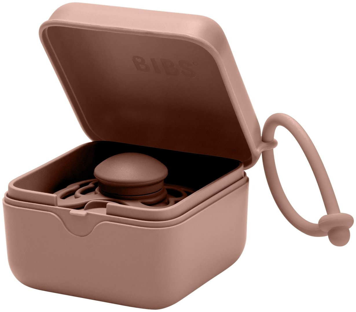 Футляр для пустышек BIBS Pacifier Box Woodchuck, 1 шт, коричневый - ForteMarket Футляр для пустышек BIBS Pacifier Box Woodchuck, 1 шт, коричневый купить,NaN