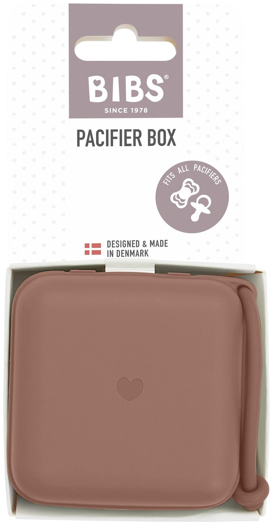 Футляр для пустышек BIBS Pacifier Box Woodchuck, 1 шт, коричневый - ForteMarket Футляр для пустышек BIBS Pacifier Box Woodchuck, 1 шт, коричневый купить,NaN