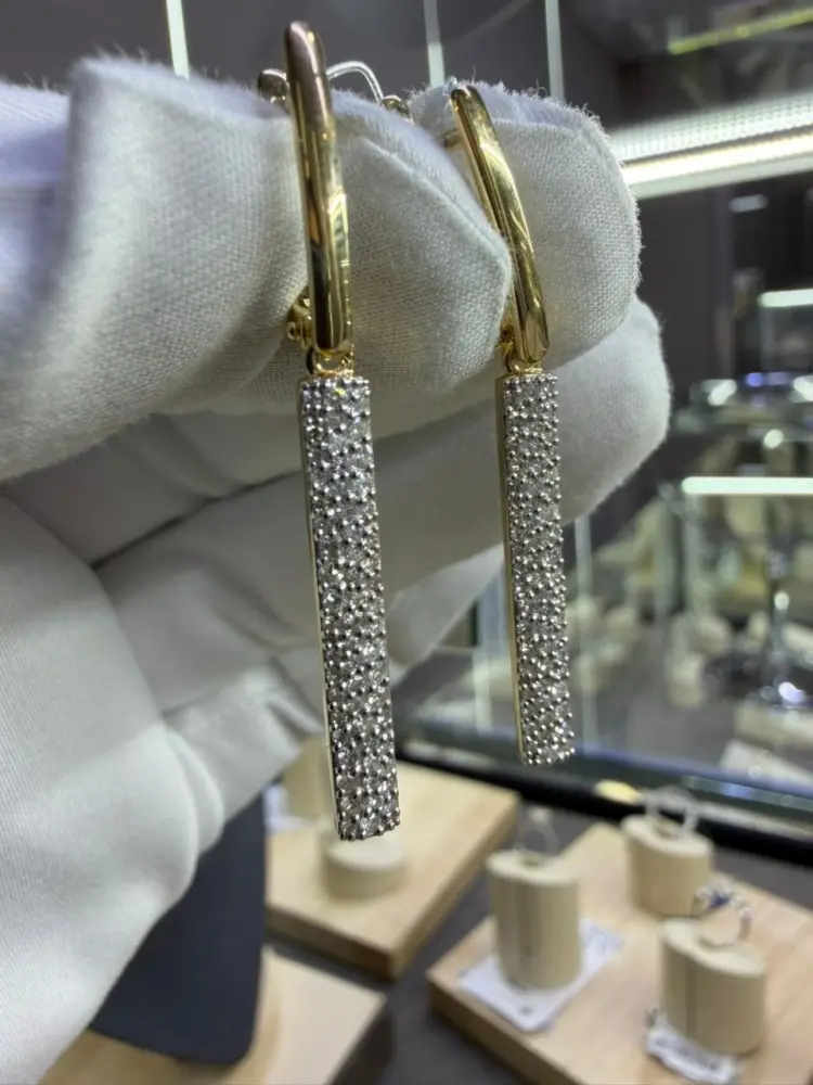 Серьги Trilliant 20356-32-10 вес 3.82 г золото, бриллиант - ForteMarket Серьги Trilliant 20356-32-10 вес 3.82 г золото, бриллиант купить,710000