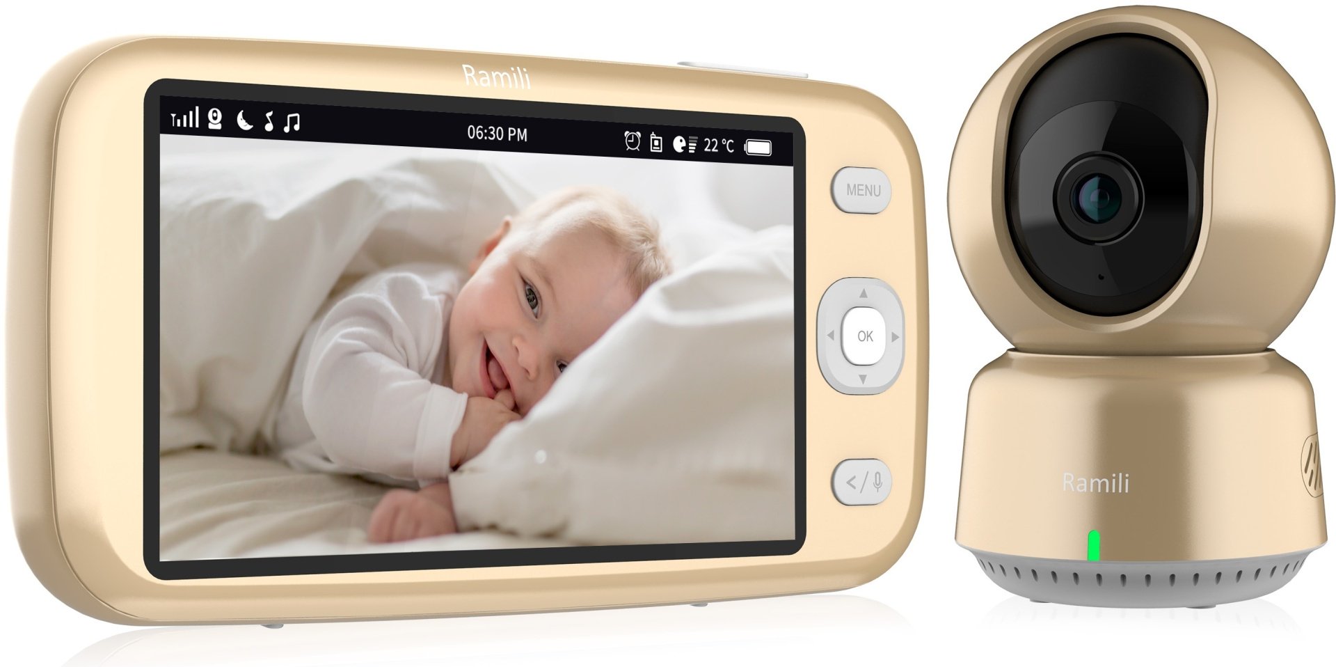Видеоняня Ramili RV1600 с повышенной дальностью - ForteMarket Видеоняня Ramili RV1600 с повышенной дальностью купить,0