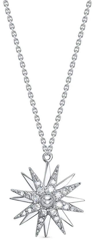 Колье Vesna Jewelry 62742-251-01-01_45.0 длина 45 см вес 2.79 г золото, бриллиант купить,372000