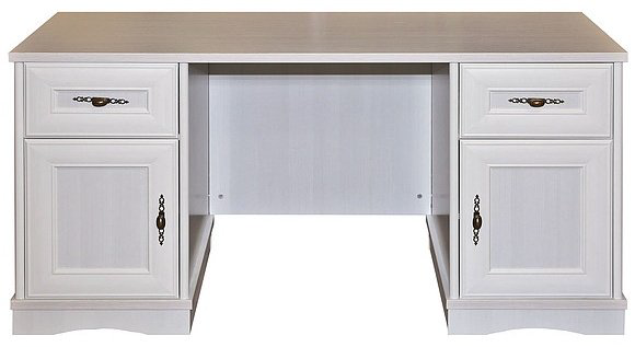 Стол письменный Пинскдрев Турин,150х75x65 см, белый купить,NaN