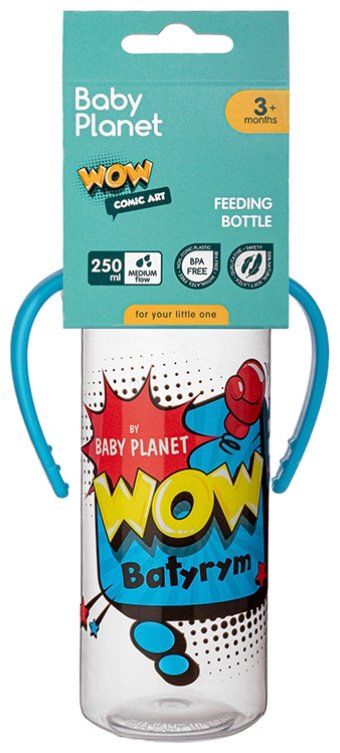 Бутылочка Baby Planet 8616/2 250 мл голубой купить,NaN