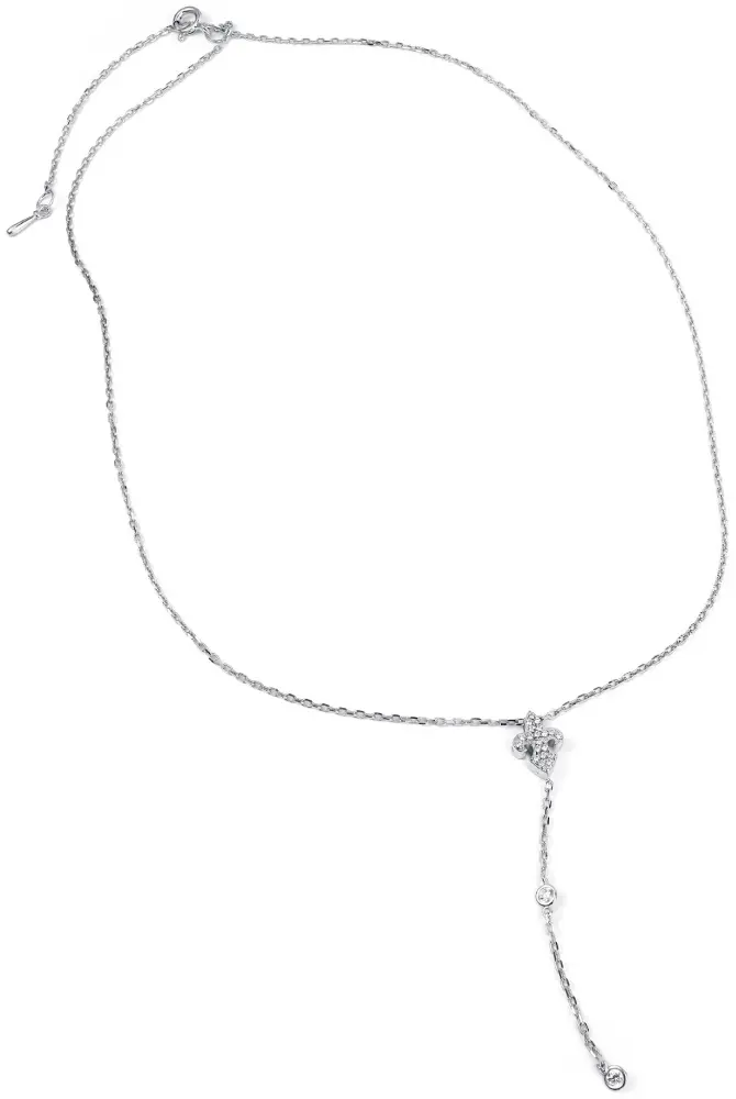 Колье АЛЬКОР 06-4456_00СВ-00_50.0 длина 50 см вес 3 г серебро, фианит купить,27040