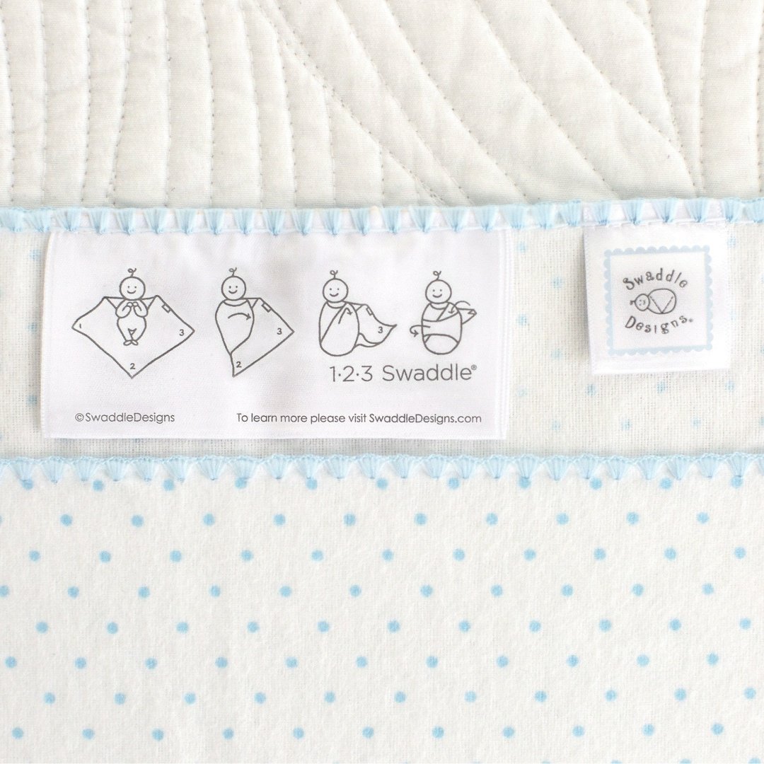 Пеленка текстильная Swaddle Designs Circus Fun &amp; Blue SD-496B, 2 шт, 118x118 см купить,0