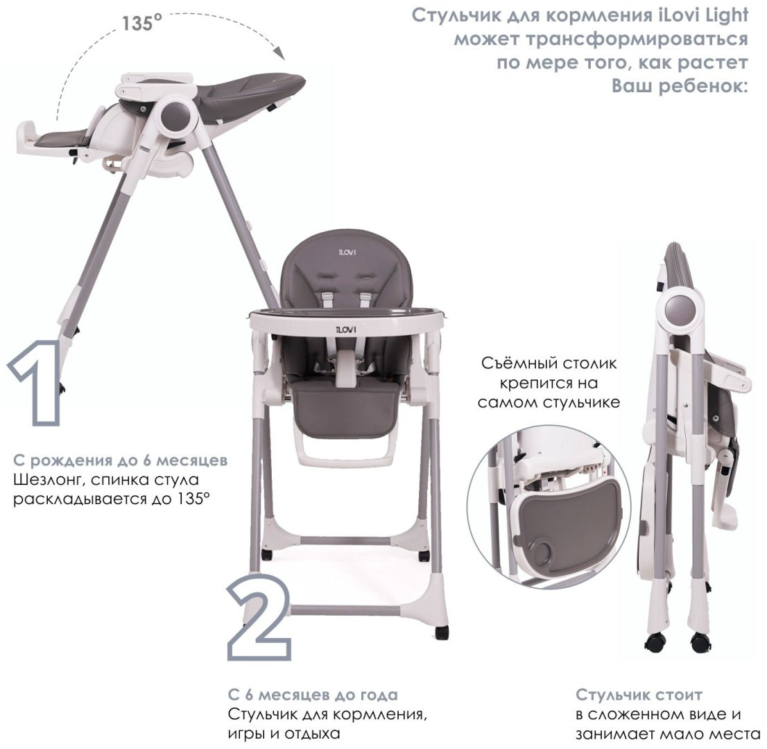 ILovi Light серый купить,49990