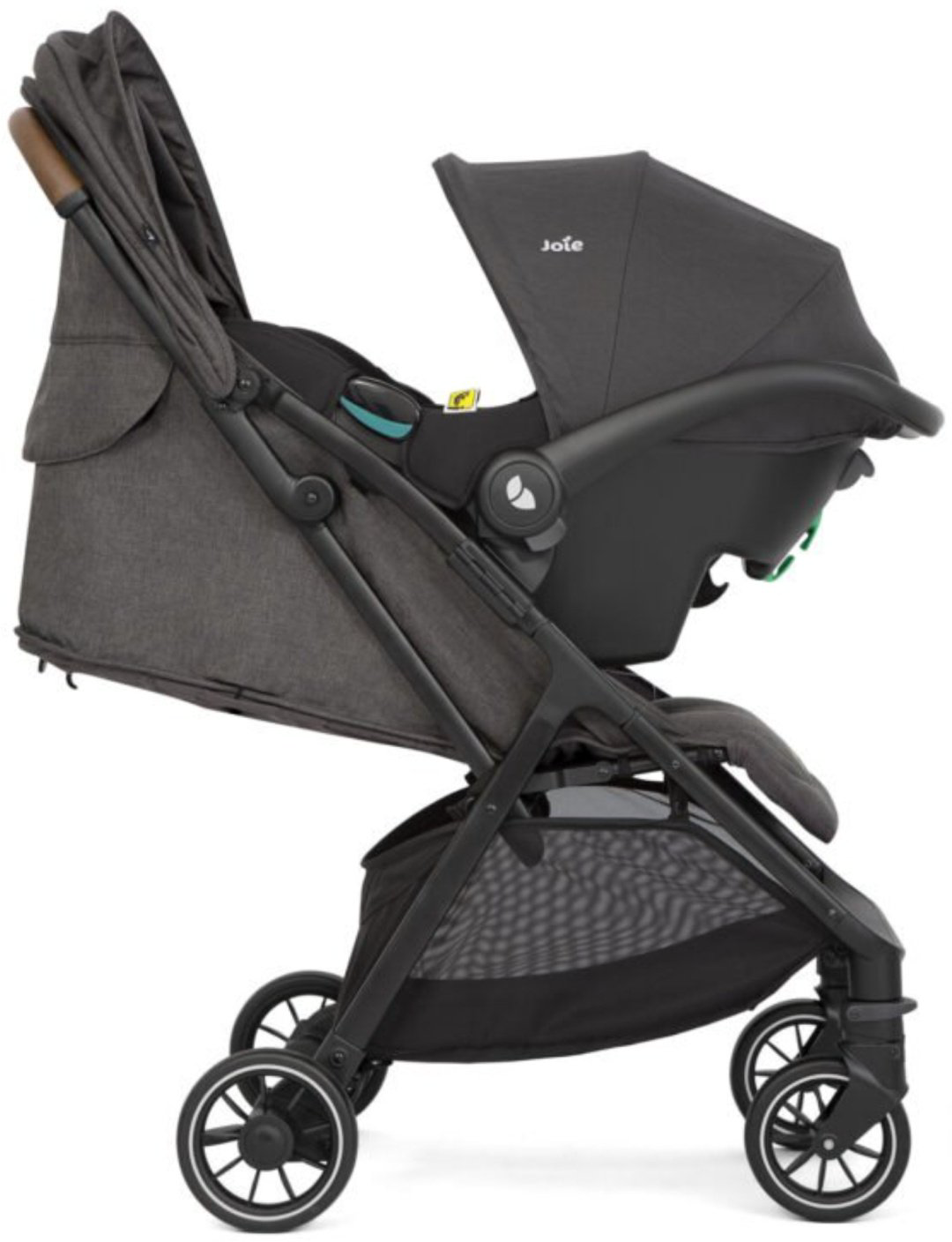 Коляска прогулочная Joie Pact Pro Shell Gray, темно-серый купить,99900