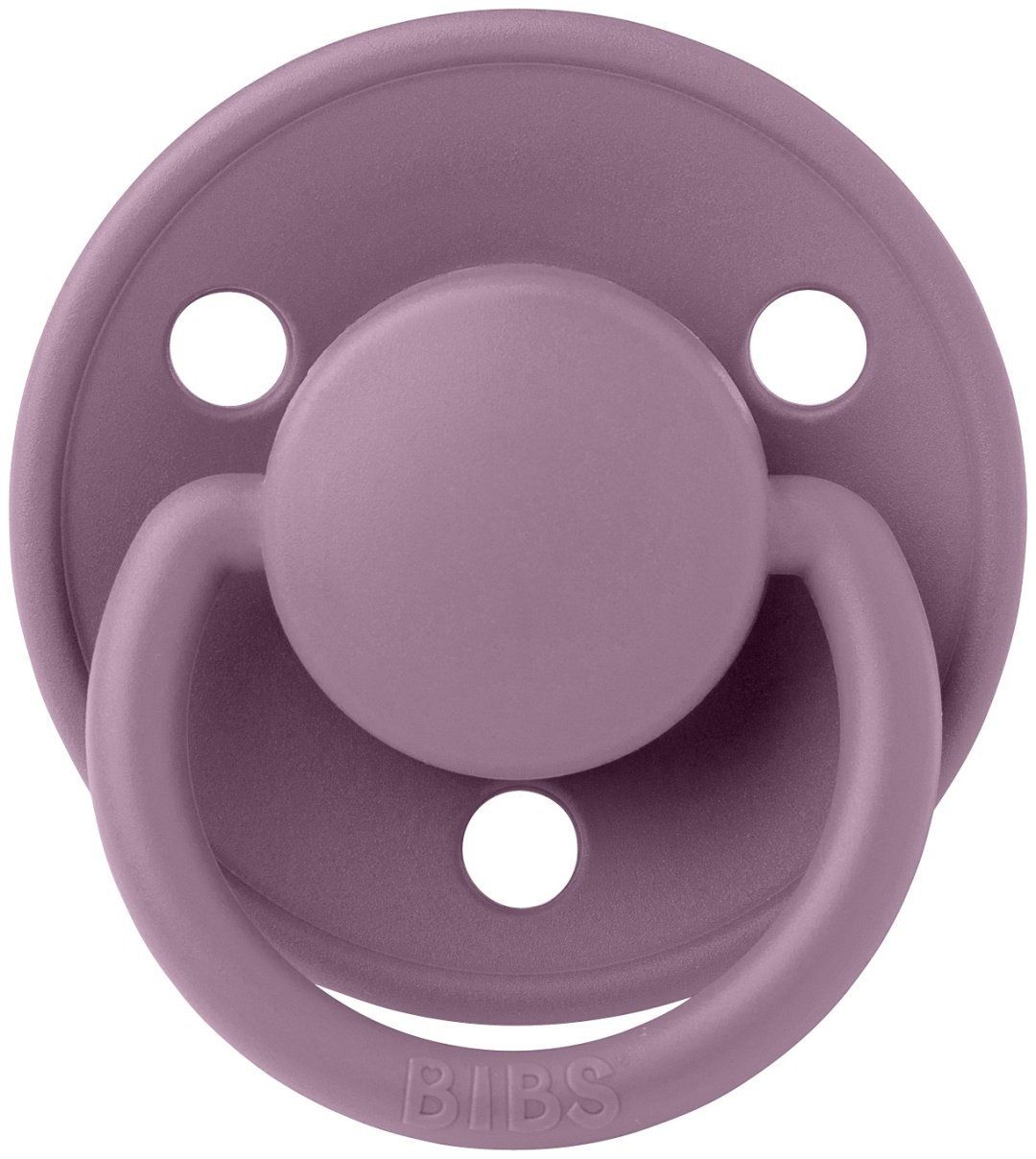 Пустышка BIBS De Lux Latex Mauve 0-6 месяцев