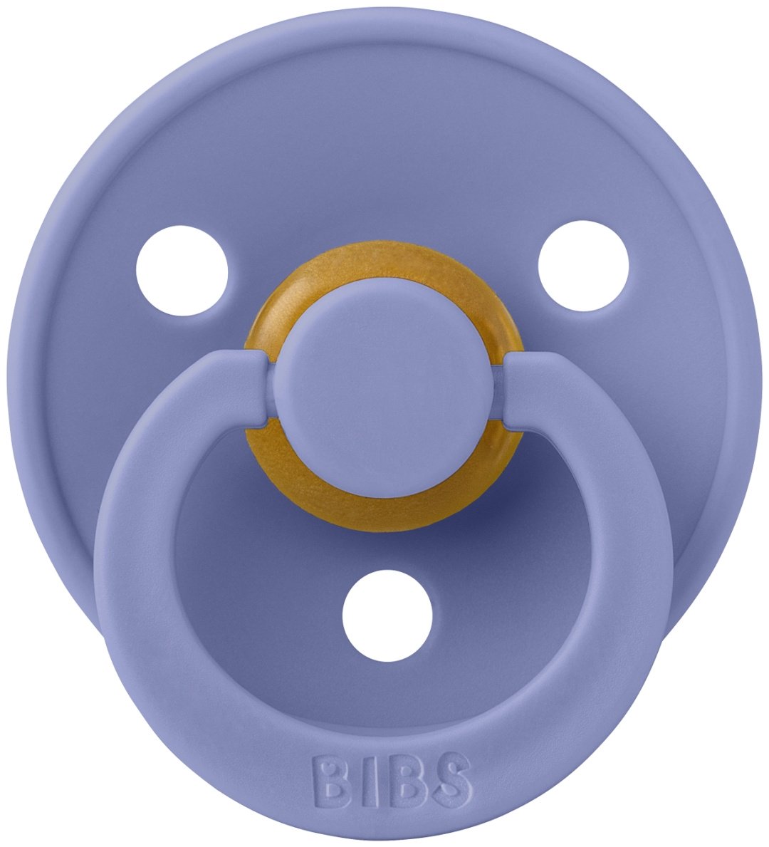 Пустышка BIBS Colour Peri 0&#43; месяцев, синий