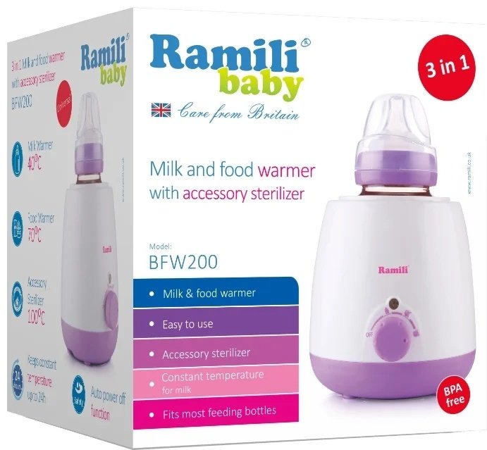 Подогреватель, стерилизатор Ramili BFW200 - ForteMarket Подогреватель, стерилизатор Ramili BFW200 купить,0
