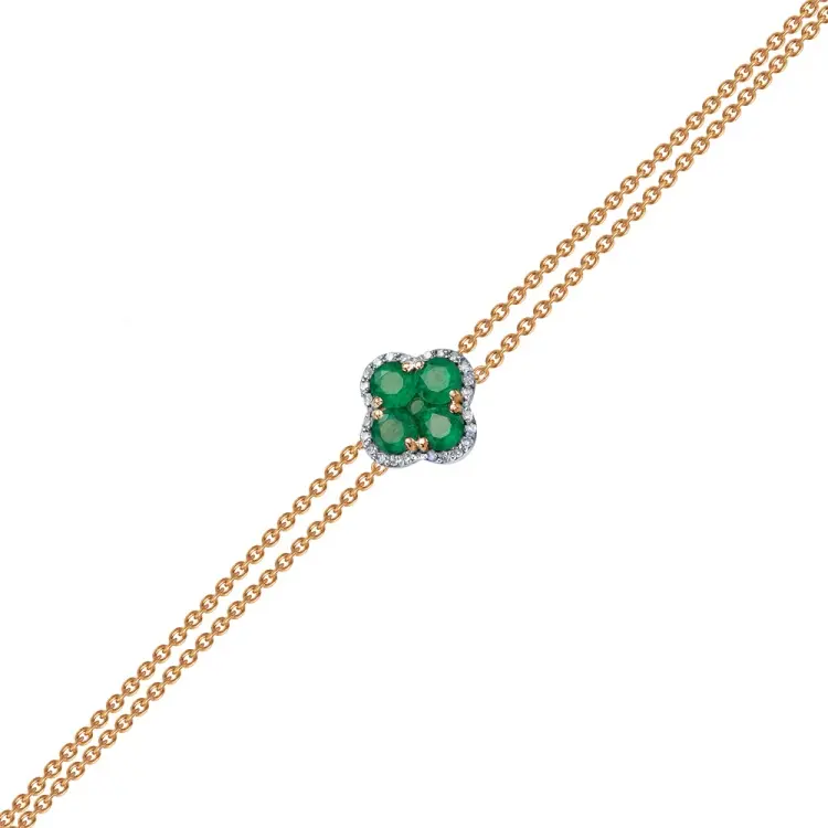 Браслет Vesna Jewelry 51434-151-14-00_16.5 длина 16.5 см, вес 2.3 г золото, плетение якорное купить,399500