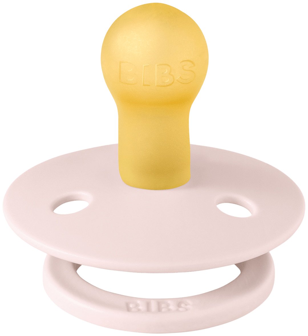 Пустышка BIBS Colour - Petal 0&#43;, 1шт, розовый
